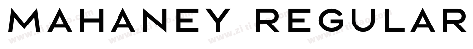 Mahaney Regular字体转换